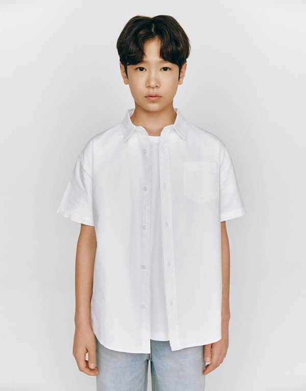 지오다노)아이꺼 반팔 옥스포드 셔츠 18,750원 무배