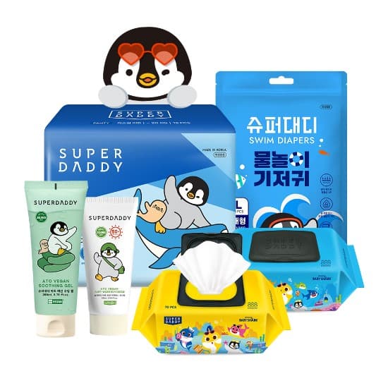 GS)센스 악어 물티슈 100매 20팩 13,970원 무배
