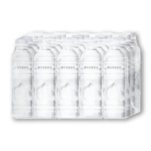 롯데온) 동원샘물 웨이크업뷰티 무라벨 500mL x 40병 7,900원