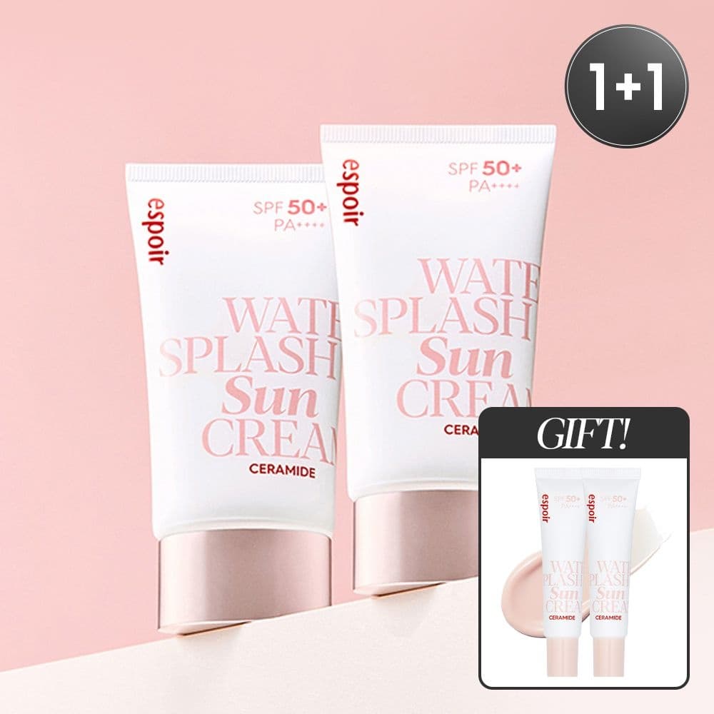 롯데온)에스쁘아 웥터스플래쉬 썬크림 1+1 증정미니2개 16,460원