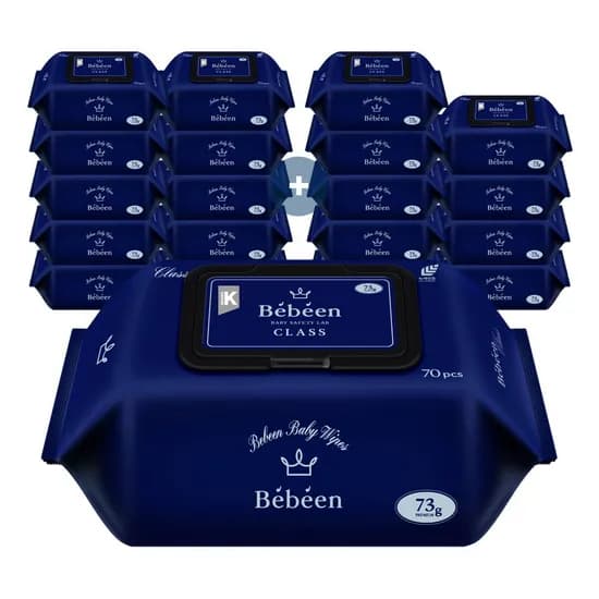 오늘의집) 베베앙 클래스 73g평량 캡형물티슈 70매 10팩+10팩 17,400원 무배