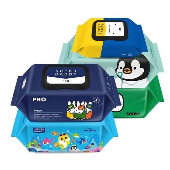 롯데온) 슈퍼대디 미피 프로 아기물티슈 캡형 70매 20팩 23,900원