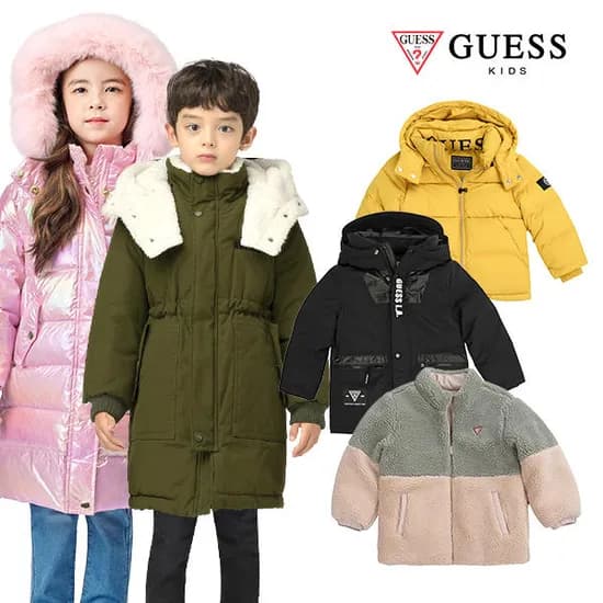 11번가) 게스키즈 인기FW 다운/플리스/맨투맨 역시즌특가 8,160원~