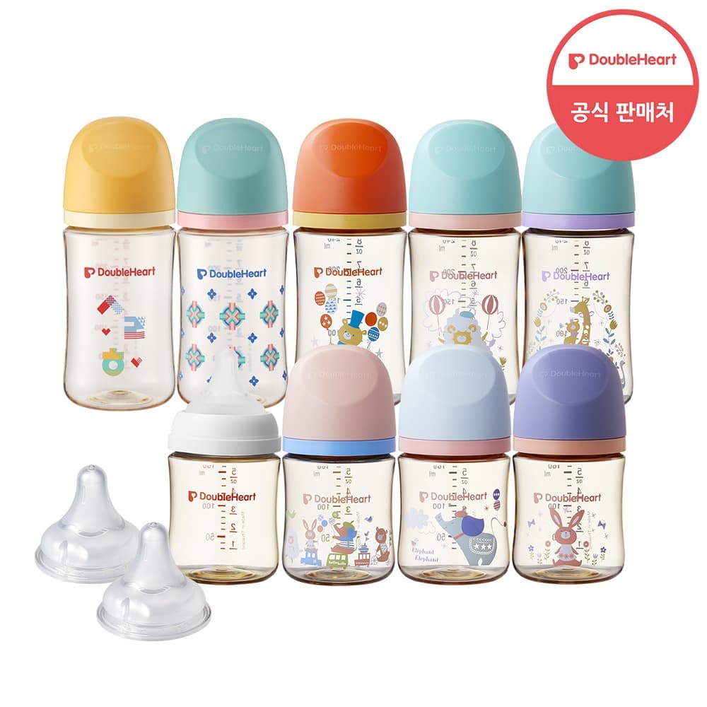 CJ온) 더블하트 젖꼭지 6개+ 디즈니 쪽쪽이 L 증정 33,470원 무배