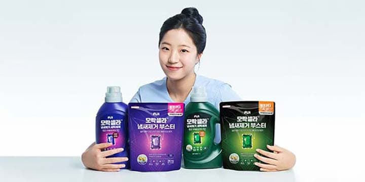 Gs샵) 아우라 퍼퓸 섬유탈취제 490ML 본품x2개 (4종 중 택1) 9,800원 (무배)