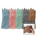 옥션) 생활공작소 고무장갑 일반형 M/L 10개+일회용 수세미 60매 증정 15,400원 무배