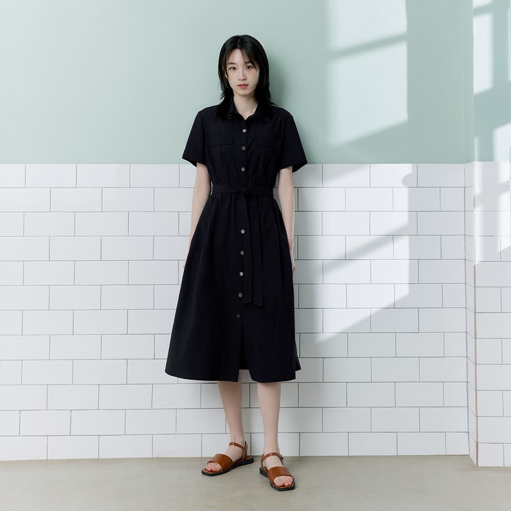 하프클럽) 마인드브릿지우먼 셔츠형원피스 49,520원