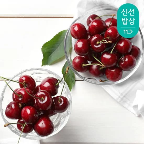11번가) 워싱턴 항공체리 9.5R 특대과 500G 9900원 무배