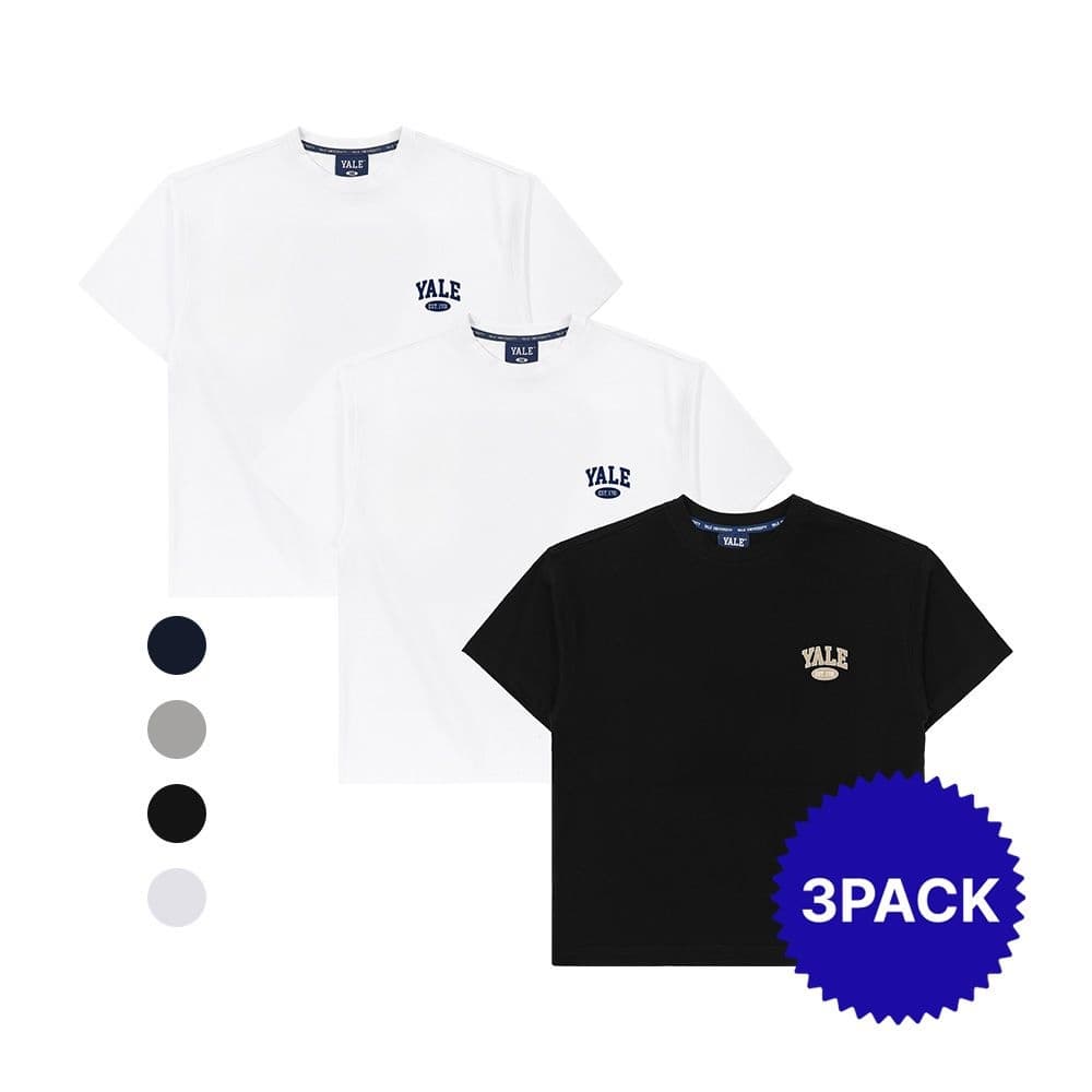 롯데온) 예일키즈 반팔티셔츠 3팩세트 20,680원