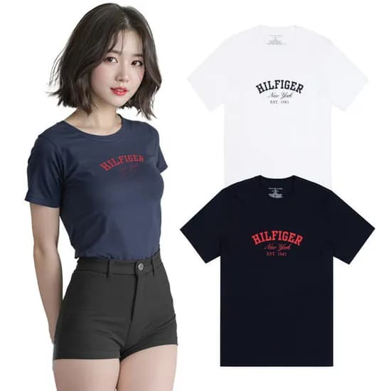 11번가)타임딜 타미힐피거 남녀공용 반팔티 17,900원 무배