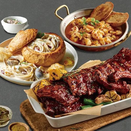 이랜드몰)애슐리 폭립+빠네파스타+감바스 세트 28,405원