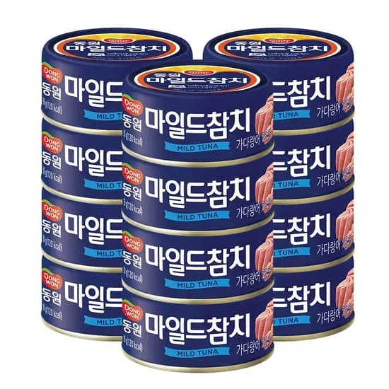 오늘의집)동원 마일드 참치 90g*12개 13,517원