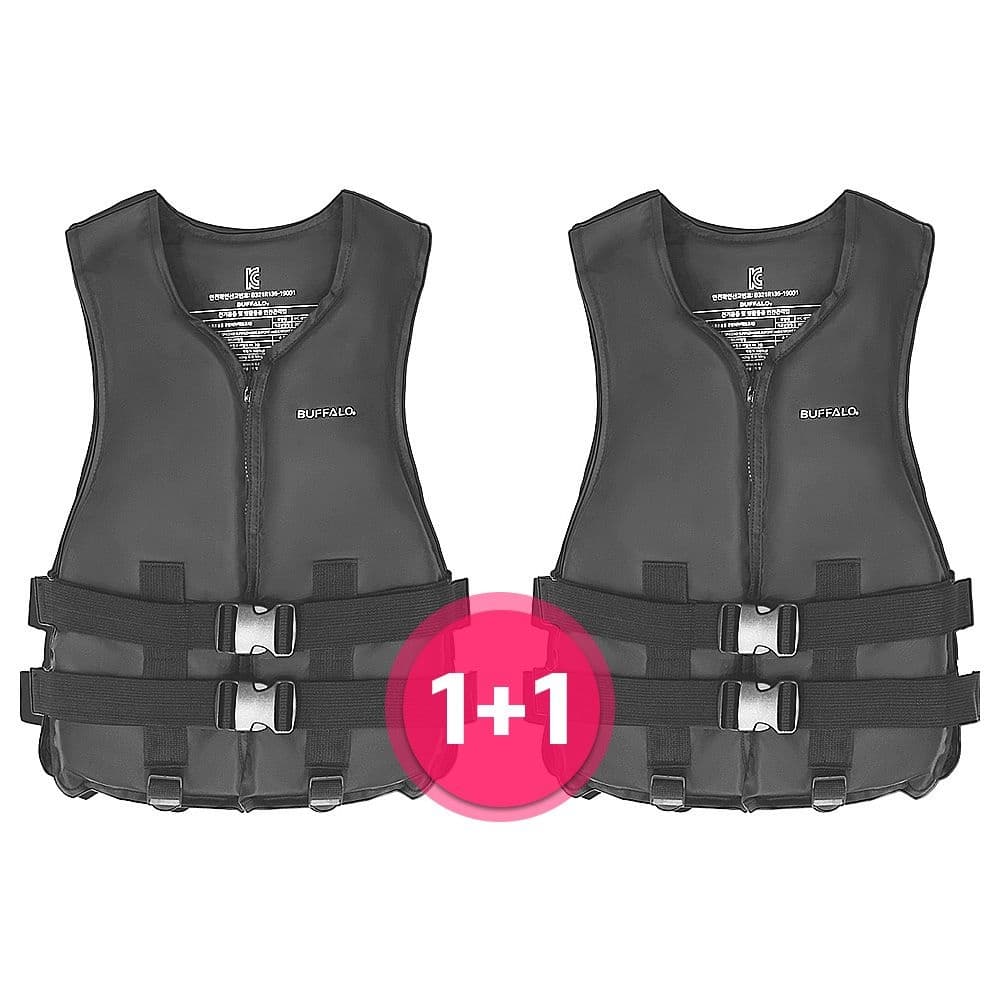 롯데온) 버팔로 블랙 에디션 구명조끼 1+1 23,920원