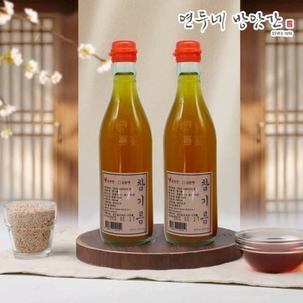 옥션)참기름 350ml 옛날방앗간 저온압착방식 18,180원 무배