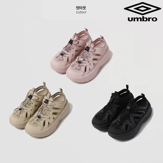 롯백몰)엄브로 컷아웃 여름샌들 87,840원