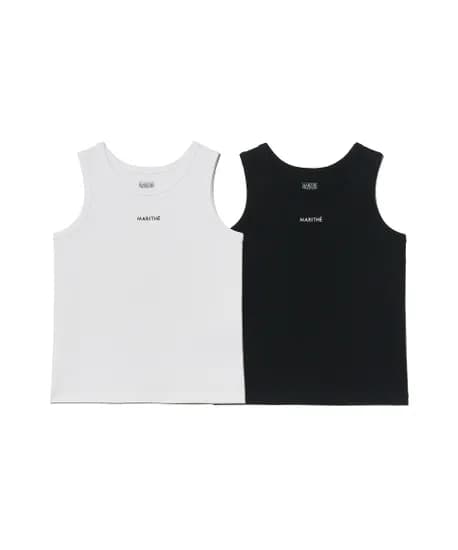 무신사) 마리떼 키즈 민소매 나시 티셔츠 2장  30,660원 무배