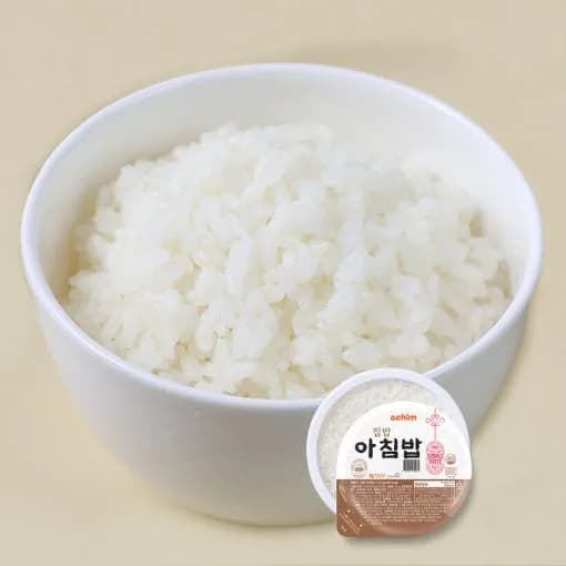 네이버) 밥클럽 정말 맛있는 집밥 아침밥 즉석밥 210g, 30개 네멤 18100원