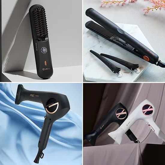 GS샵) JMW 볼륨온 무선 브러쉬 빗 고데기 + 전용어댑터 39,900원