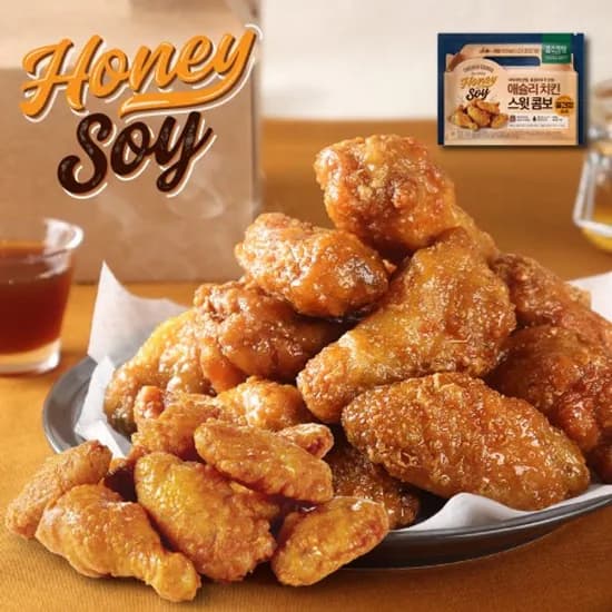 sk스토아)애슐리치킨 스윗콤보 꿀간장소스 460g x 3팩 19,590원!