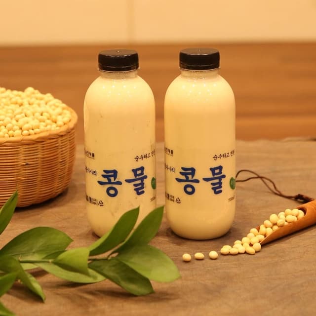 자사몰) 맷돌로 만든 100% 콩물 1L 5900원