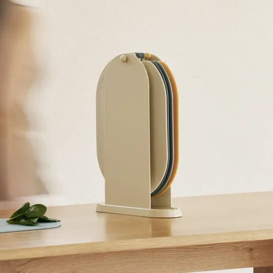 오늘의 집) 칼자국 안나는 도마세트 소개해요 도마4p,스탠드 44910원