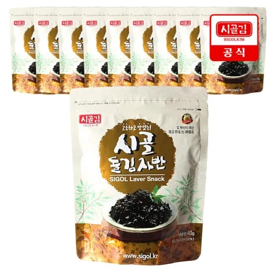 알리)시골 돌김자반 40g 10봉 11,725원 핫딜