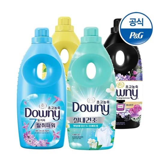 롯데온 다우니 초고농축 섬유유연제 탈취파워 1L 4개 18,970원 무배