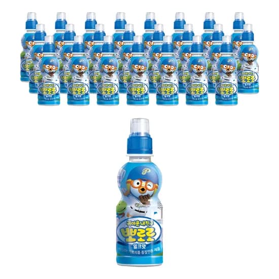 11번가+티멤+카카오머니) 뽀로로 음료수 24개 12,820원(개당 534원) 초핫딜