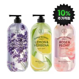 지마켓) 온더바디 수퍼보타닉 바디워시 유클 900g 3개 11,900원