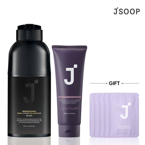 ssg) 제이숲 프로페셔널 새치염색 300ml+헤어팩 트리트먼트 200ml 21,900원