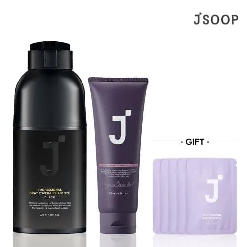 ssg) 제이숲 프로페셔널 새치염색 300ml+헤어팩 트리트먼트 200ml 21,900원