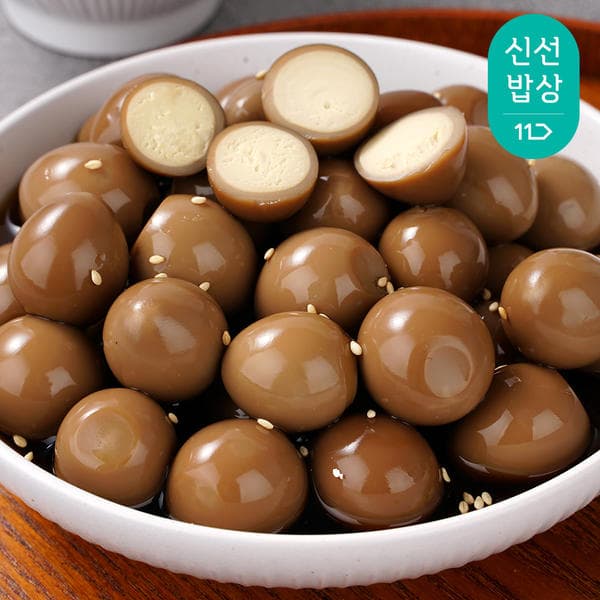 HACCP인증 메추리알 장조림 1kg+1kg 12,580원