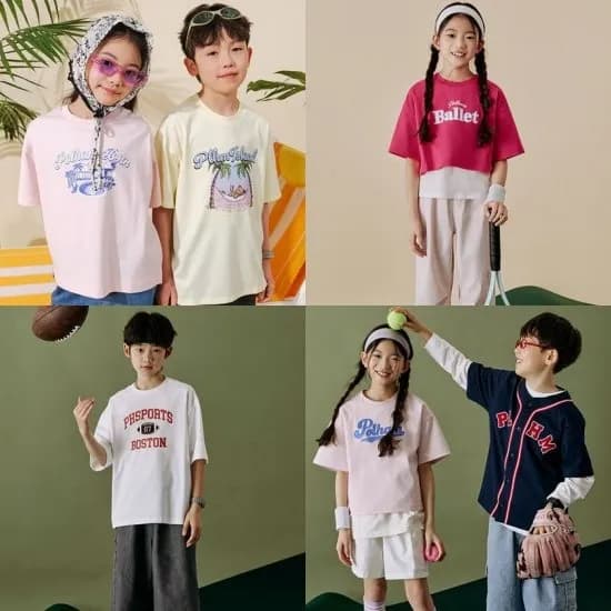 지에스샵) 폴햄키즈 여름신상 반팔티 반바지 스커트 5,020원 부터요