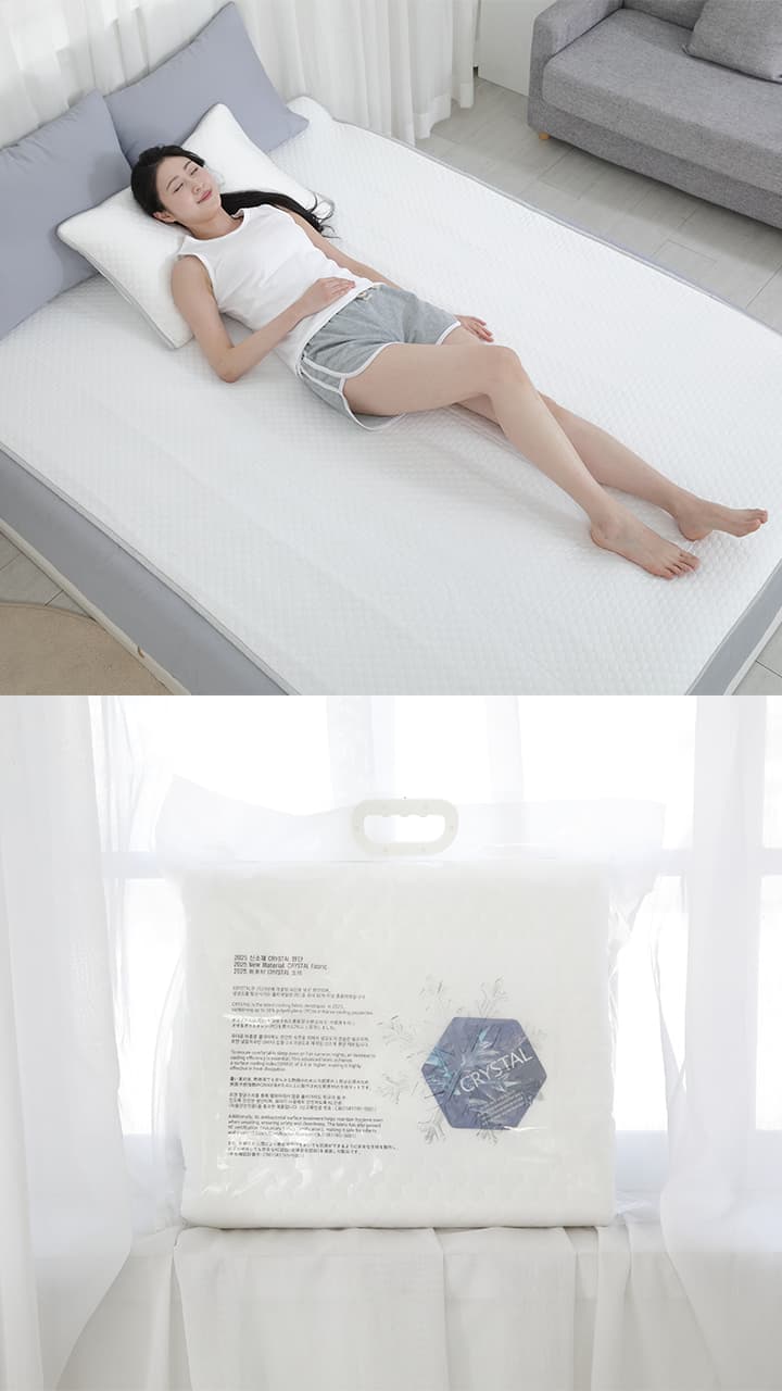 네쇼라예고)나혼자살림 2세대 크리스탈 냉감패드 60%할인 79,000원~무배!