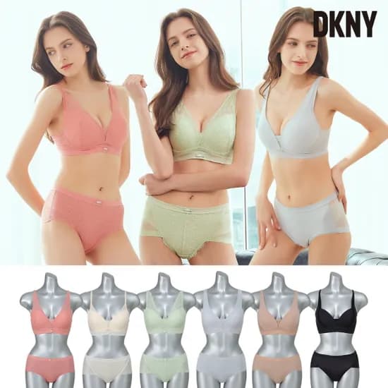 롯데온) DKNY 어반 블룸 콜렉션 여성 브라팬티 5730원
