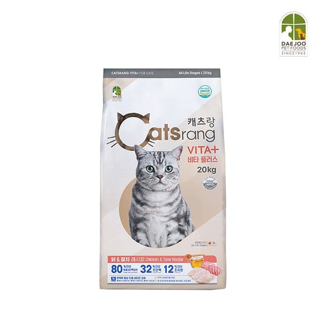 오늘의집) 캐츠랑 비타플러스 20kg 점보 / 39,770원