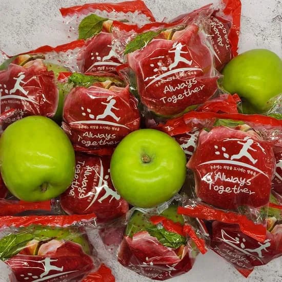 롯데온) 경북 안동 아오리 세척사과 (정품) 2kg(14~16과) 16,920원