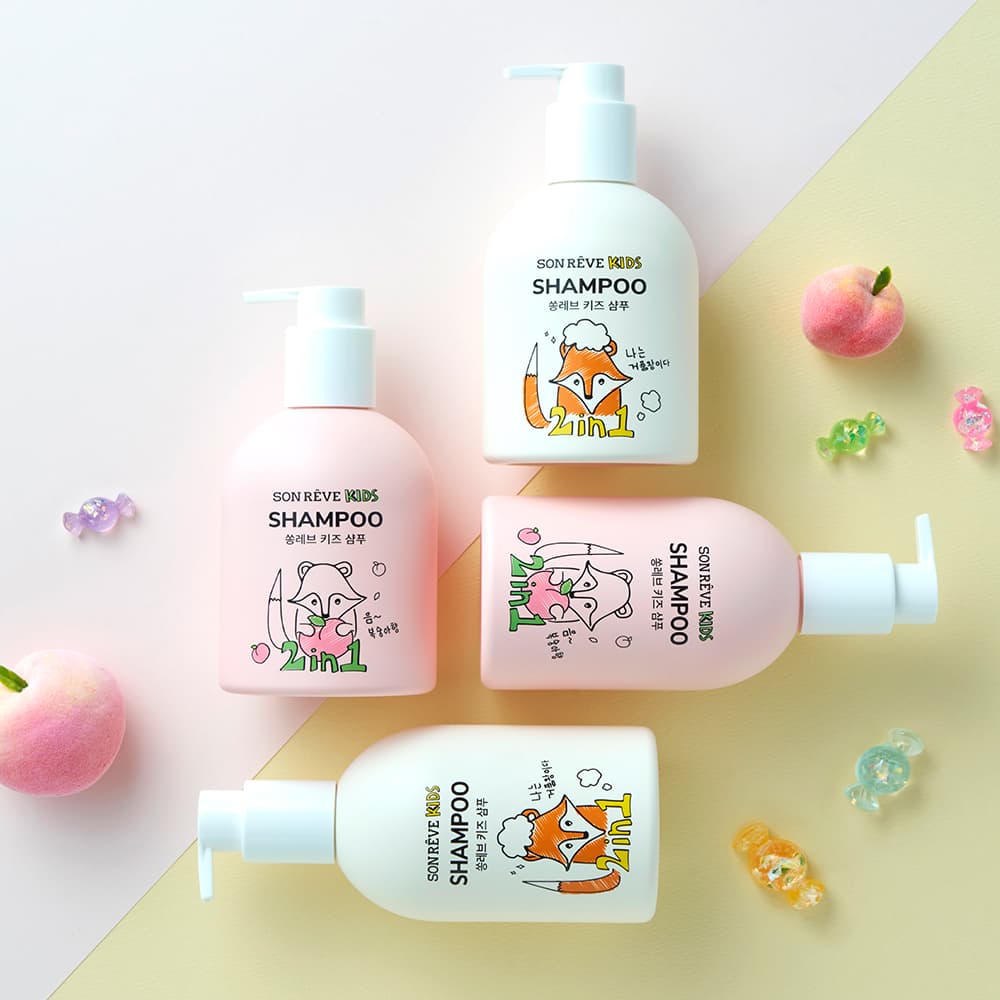 네이버)쏭레브 키즈 유아샴푸 2in1 300ml 3개 26,500 / 무배