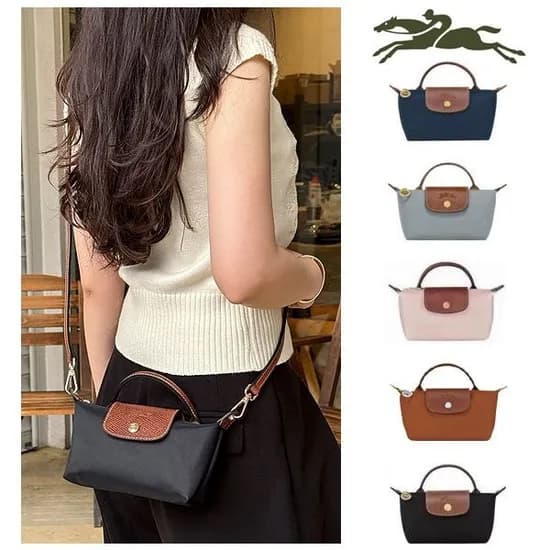 롯데온) 롱샴 파우치 미니백 118,800원