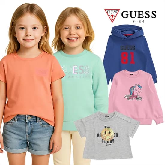 11번가)게스키즈 핫딜 반팔 7,530원~/맨투맨 11,330원~(무배)