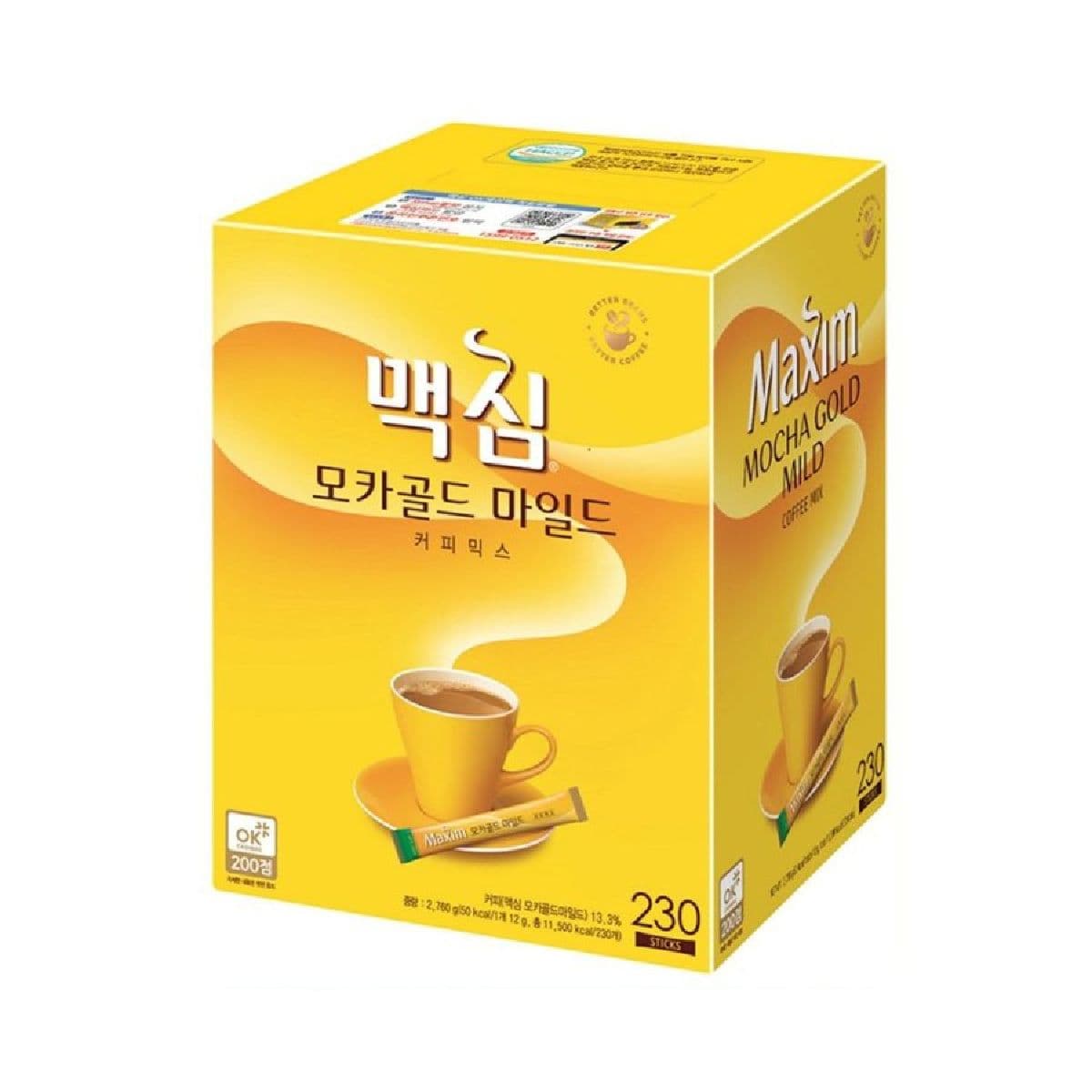 홈플페이x롯카삼카신카) 맥심 모카골드 230T (4만이상 체감가 23600원 1티당 102원
