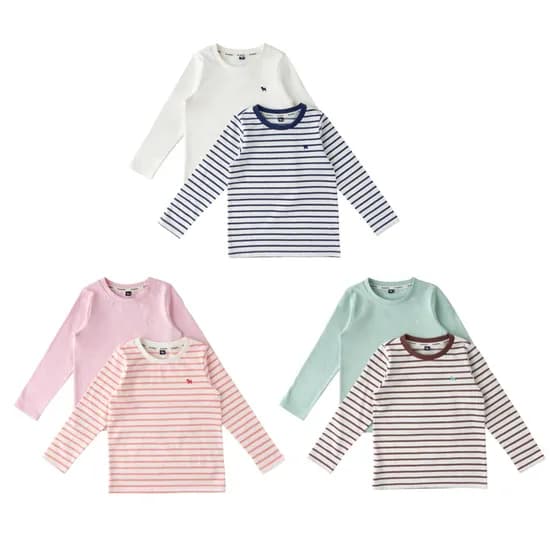 롯데백화점) 블루독 신상! 데일리긴팔티셔츠 2종 22,300원(카카오) 무배