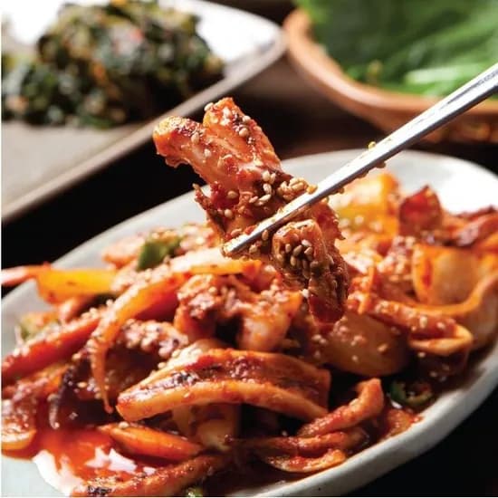 롯데온) 김씨밥 부드러운 오징어볶음 500g 2팩 12,390원