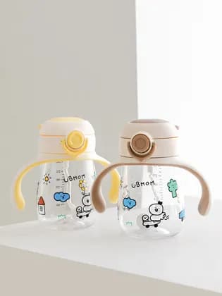 W컨셉) 유비맘 트라이탄 원터치 빨대컵 260ml 1+1 18,240원