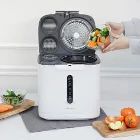 롯데홈쇼핑) 키친아트 자동살균세척 건조분쇄형 음식물처리기 189,830원