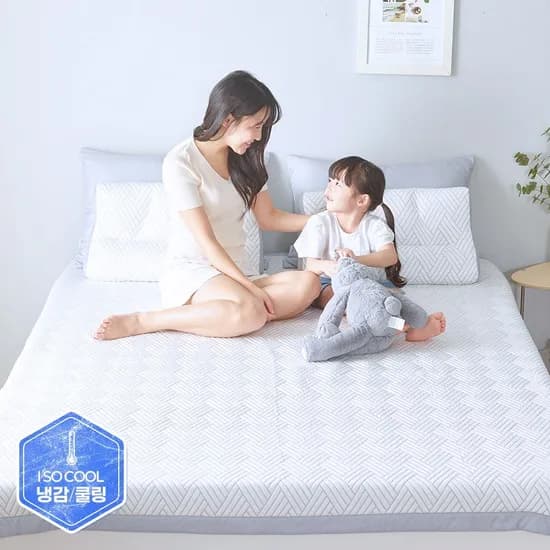 롯데온) 접촉냉감 아이쏘쿨 쿨링 쿨매트 냉감패드 SS 18,910원