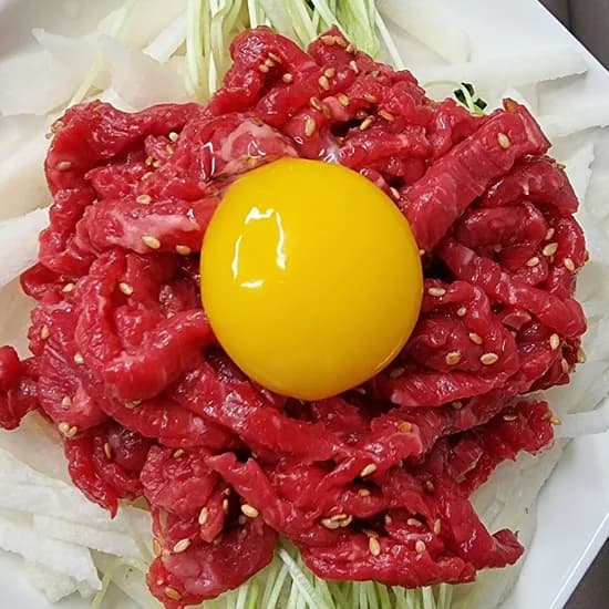 네이버)화려한우 마장동 투뿔 육회 더블팩 400g /16,800원