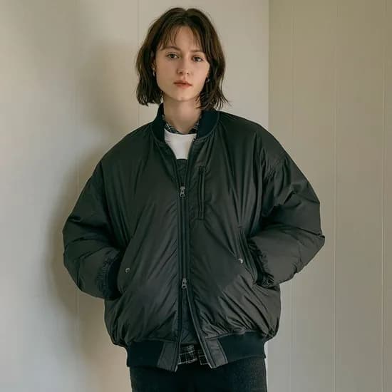 반원 아틀리에 오버사이즈 항공 점퍼