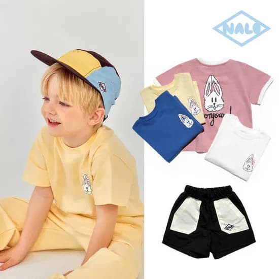 나로키즈 트위스트래빗 플레이팬츠