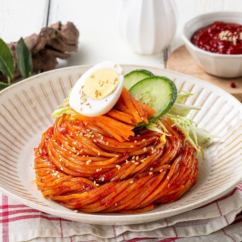 생 쫄면 2kg (10인분) 양념장 500g